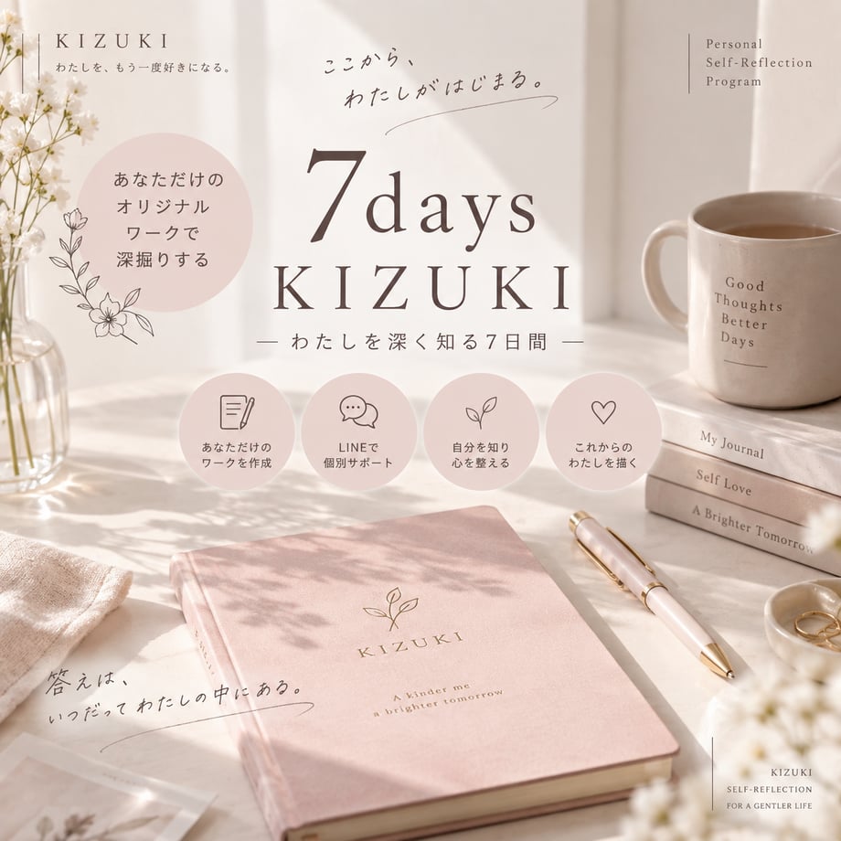 7days KIZUKI わたしを深く知る7日間