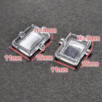 透明エンクロージャー高さ3mmと4mm　2種ペア