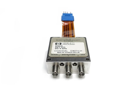 高周波同軸リレー Agilent/HP 8765A 4GHz DC15V SPDT 【中古】