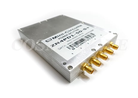高周波パワーデバイダー　ZN4PD1-50-S+ 500-5000MHz  Mini-Circuits  ミニサーキット 【中古】