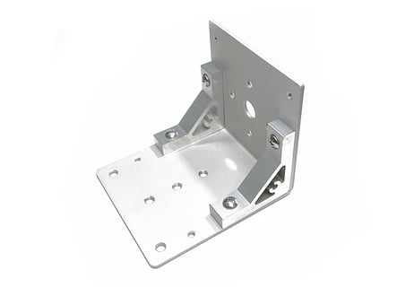 パラボラアンテナ用 三脚取付金具 30～60cm対応 アルミ製・アルマイト仕様【受注生産】