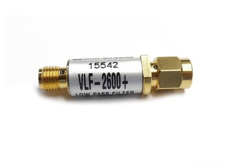 Mini-Circuits VLF-2600+ ローパスフィルター LPF 10W 7段構成 【未使用品】 2600MHz ミニサーキット