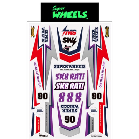 "Circuit & Street" Dress UP Sticker