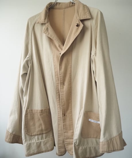 MAATEE&SONS COVERALL JKT "COTTON VINTAGE"くすんだBEIGE