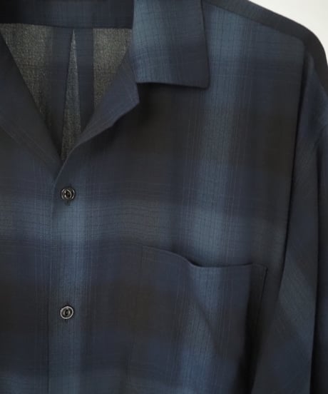 MAATEE&SONS OPEN COLLAR SHIRTS "海島綿RAYON"