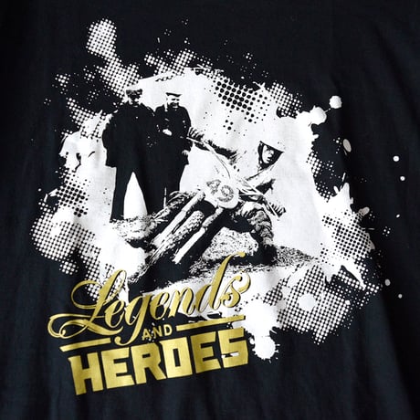 LEGENDS AND HEROES T-SHIRTS XL
