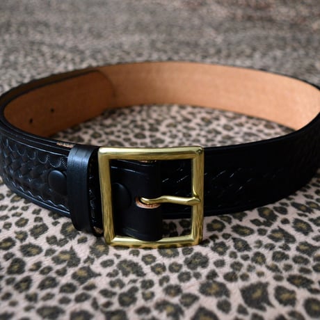 MINT! DUTYMAN BASKET WEAVE GARRISON BELT 34