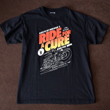 90s RIDE FOR A CURE T-SHIRTS M
