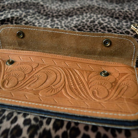 MINT! 70s VINTAGE TRUCKER WALLET TAN