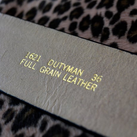 MINT! DUTYMAN BASKET WEAVE GARRISON BELT 36