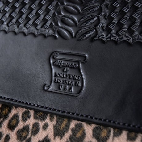 ALFONSO'S OF HOLLYWOOD LEATHER TRUCKER WALLET