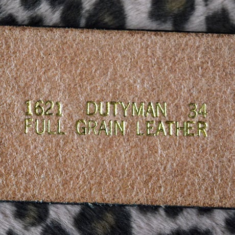 MINT! DUTYMAN BASKET WEAVE GARRISON BELT 34