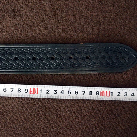 TRIPLE K BASKET WEAVE GARRISON BELT 36