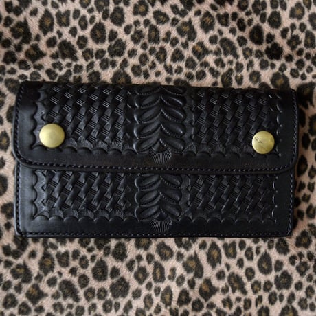 ALFONSO'S OF HOLLYWOOD LEATHER TRUCKER WALLET