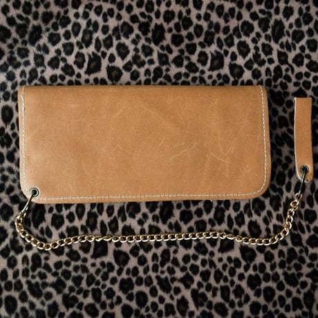 MINT! 70s VINTAGE TRUCKER WALLET TAN