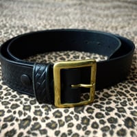 GOOD! AKER BASKET WEAVE GARRISON BELT 38