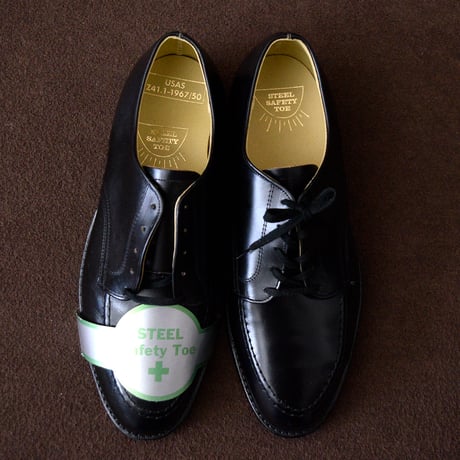 DEAD STOCK 60s STEEL TOE WORK SHOES 8EEE