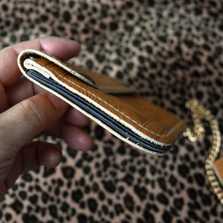 MINT! 70s VINTAGE TRUCKER WALLET TAN