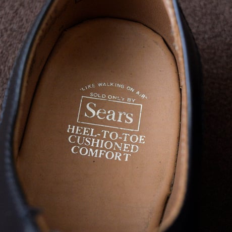 DEAD STOCK 70s SEARS STEEL TOE WORK SHOES 9.5D
