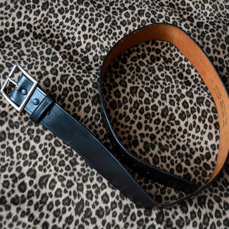 80s VINTAGE COWHIDE OFFICER'S BELT 36