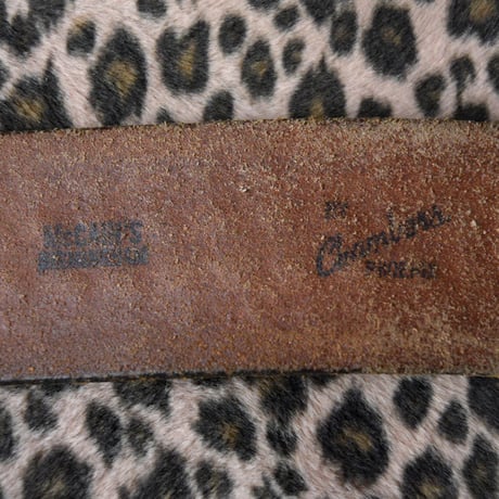 CHAMBERS BASKET WEAVE GARRISON BELT 34
