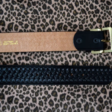 MINT! DUTYMAN BASKET WEAVE GARRISON BELT 34