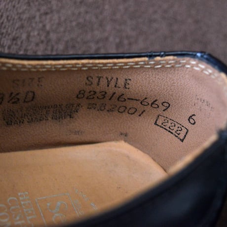 DEAD STOCK 70s SEARS STEEL TOE WORK SHOES 9.5D