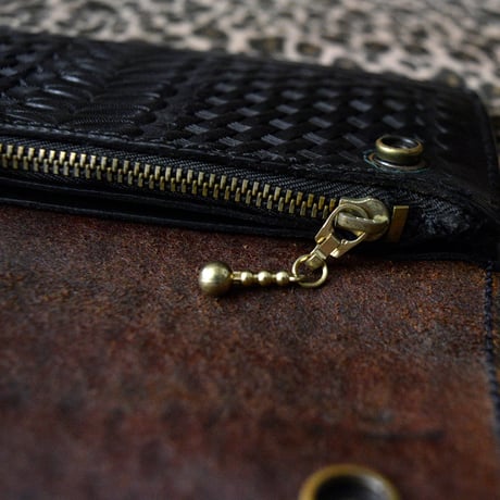 ALFONSO'S OF HOLLYWOOD LEATHER TRUCKER WALLET
