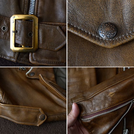 60s SCHOTT BROS BROWN RIDERS 42