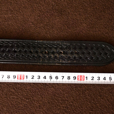 GOOD! TRIPLE K BASKET WEAVE GARRISON BELT 32