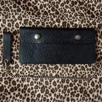 GOOD! 70s VINTAGE COWHIDE BIKER WALLET