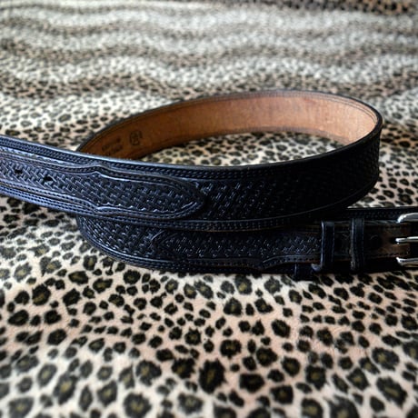 SILVER CREEK WESTERN RANGER BELT 36