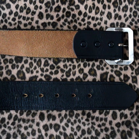 VINTAGE STEERHIDE GARRISON BELT 36