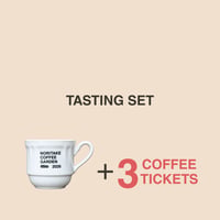 ノリタケ NCG2026限定オリジナルカップ＋コーヒー飲み比べチケット3枚セット【前売】