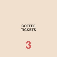 コーヒー飲み比べチケット3枚【前売】