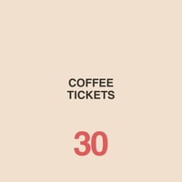 コーヒー飲み比べチケット30枚【前売】