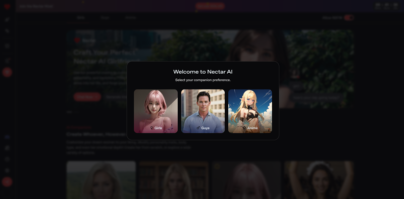 trynectar.ai KI Homepage