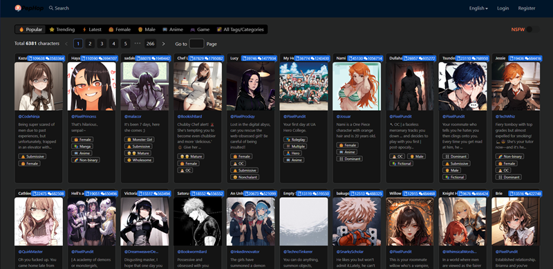 pephop.ai Homepage