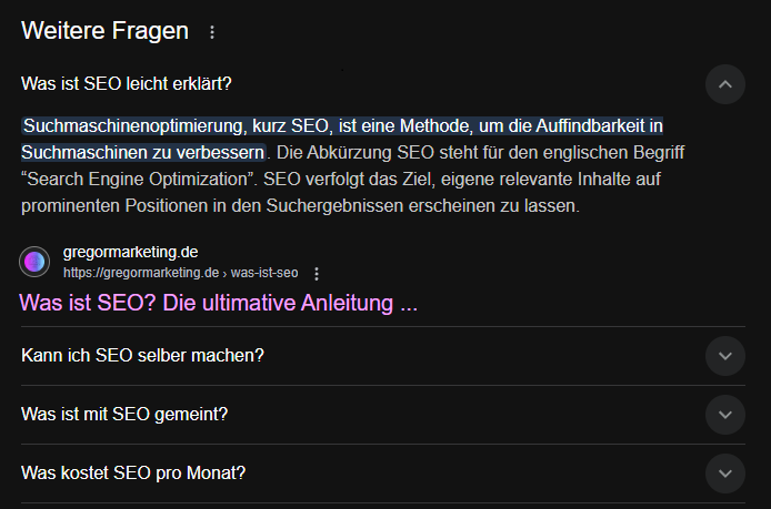 Rich Snippets bei Google