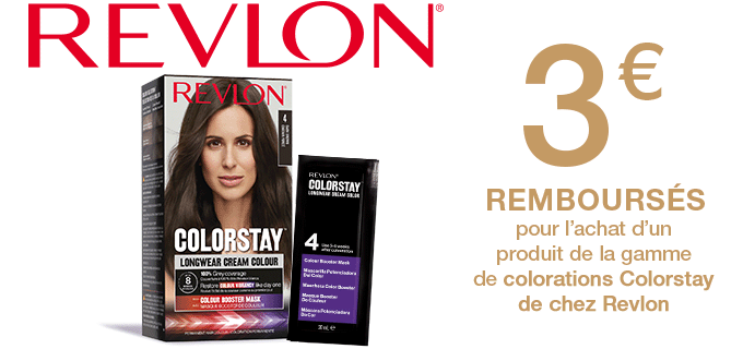 Coloration Colorstay - 3.00 € remboursé