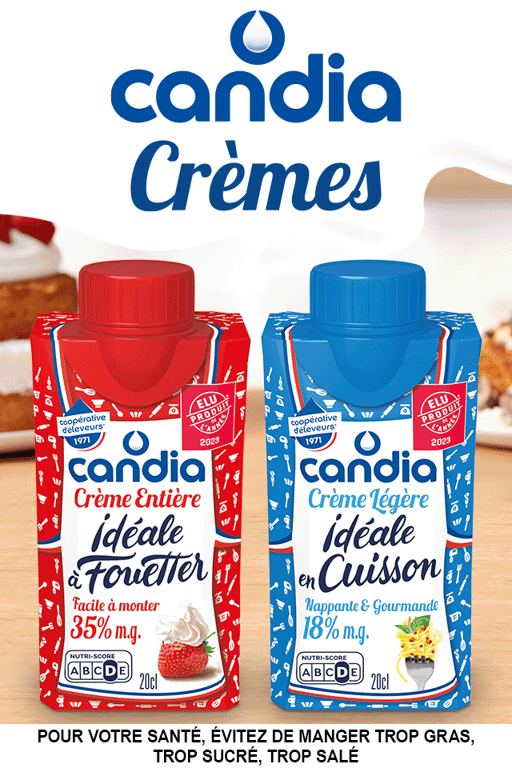 Candia Crème Idéale - 0.30 € remboursé