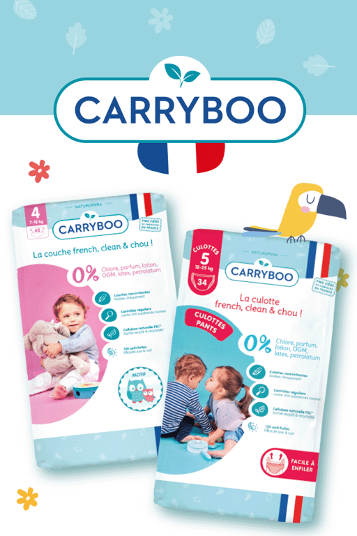 Remboursement Couches Carryboo - 4.00 € | Promo Fidall