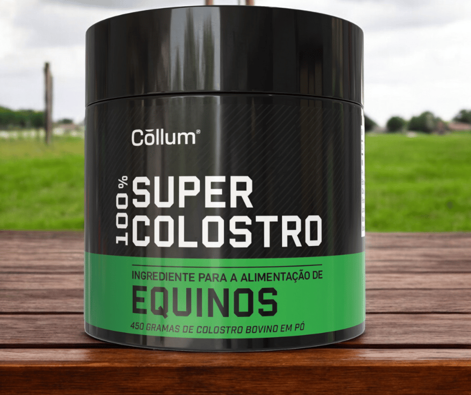 Pote de Super Colostro para Cavalos