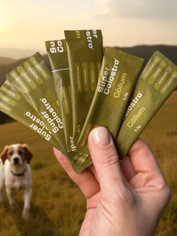 Instruções de uso do Super Colostro Collum