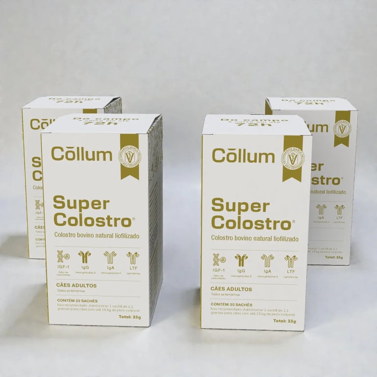 Kit 4 caixas Super Colostro