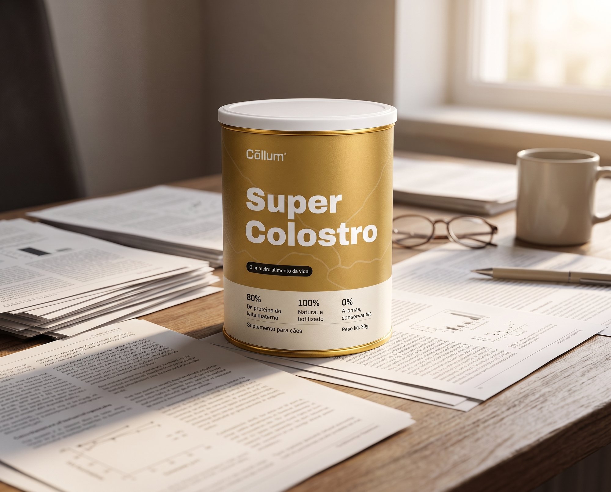 Mais de 12 mil estudos publicados sobre colostro.