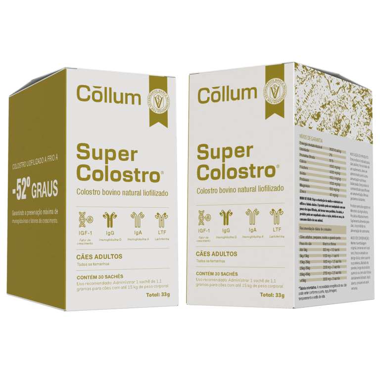 Kit 2 caixas Super Colostro Pet