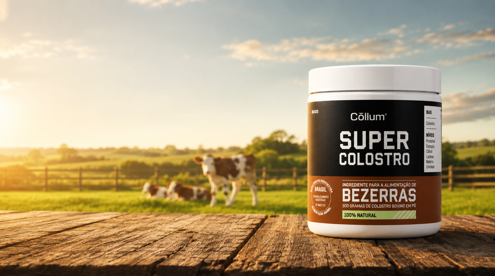 Super Colostro para bezerras no pasto