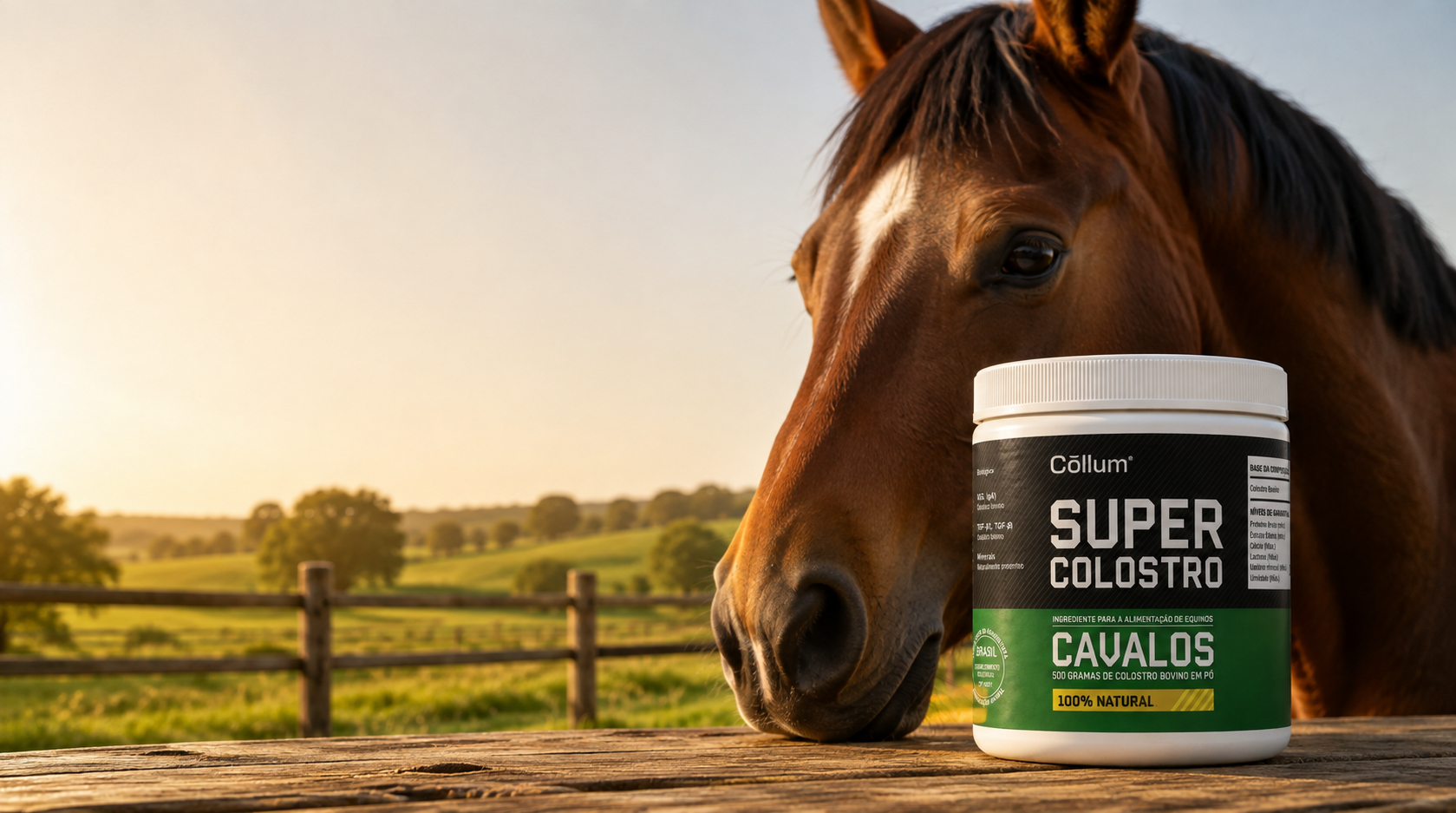 Super Colostro para cavalos