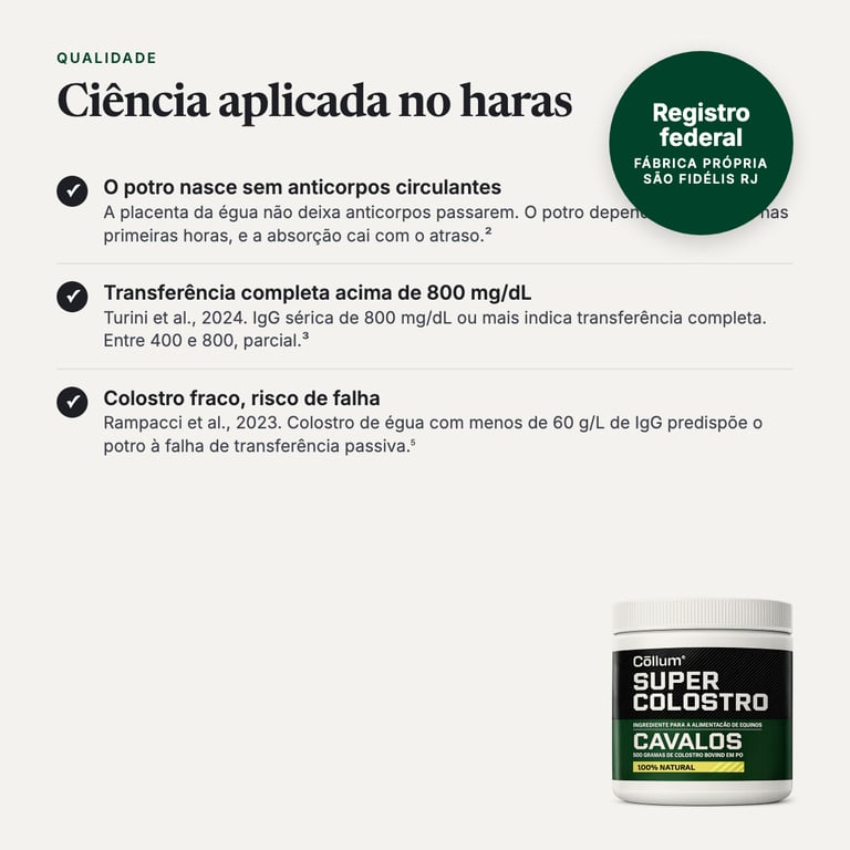 Fábrica própria com registro federal